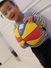 麦蒂\/wade 儿童篮球小学生室外水泥地耐磨篮球幼儿篮球青少年篮球 升级款,5号红蓝黄姓名 实拍图