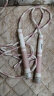 特步（XTEP）跳绳儿童竹节幼儿园成人小学生初学者训练器材花样可调节珠节绳粉 晒单实拍图