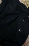 花花公子（PLAYBOY）短袖T恤男2025夏季冰丝男士立领休闲POLO衫高端上衣服 黑色 2XL 实拍图