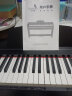 相思鸟电钢琴88键重锤数码钢琴智能初学者立式电子钢琴 带木架木纹黑 晒单实拍图