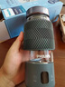 飞利浦（PHILIPS）养生壶电炖杯电热杯高硼硅玻璃烧水杯子便携迷你家用旅行办公室煮茶送礼品400ml容量 0.4L 枪灰丨4档智能调温丨12小时恒温 实拍图