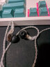 WGZBLON BLON BL03 耳机有线金属入耳式HIFI发烧级高音质可换线耳塞音乐电脑游戏通用 银色-带麦 实拍图