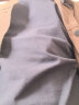 续点 短袖t恤男 纯棉运动夏季休闲紧身圆领白色修身男士高端户外T恤 黑色 XXL（145-156斤左右） 实拍图