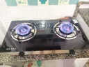 欢呼好太太双头燃气灶老式液化气罐灶台式双灶大火力猛火灶具台面式小型免开不开孔非嵌入式灶台 台式燃气灶双灶(钢化玻璃款) 天然气 实拍图