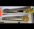 先科（SAST） 先科无线话筒家用唱歌专业ktv卡拉Ok一拖二会议专用金属U段全名K歌可调频麦克风 先科/OK-67 实拍图