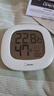 多利科（Dretec）日本室内温湿度计电子高精度湿温度表宝宝婴儿房办公室流感监测 【京仓】-O-296白/表情提醒/时间 实拍图