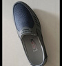 鮟鱇老北京布鞋男爸爸鞋软底中老年大码春秋季透气鞋AK33303 黑色 39  实拍图