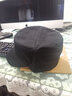 jeep吉普 帽子男士全封口平顶帽户外休闲帽子冬季纯色刺绣鸭舌帽 黑色 2XL(60-62CM) 实拍图