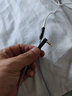 CABLE CREATION一绳车载AUX音频线3.5mm公对母耳机延长线带麦克风立体声手机平板电脑DVD接耳机音响箱加长连接线 黑色弯头+四阶 0.45米 实拍图