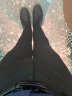 啄木鸟（TUCANO）休闲裤男 商务休闲时尚西装裤弹力修身百搭裤子男装 黑色 32 实拍图