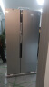 西门子(SIEMENS) 500升变频无霜对开双开门大容量家用冰箱超薄嵌入式旋转制冰银色以旧换新KX50NA41TI 实拍图