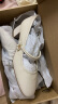 百思图商场新款复古法式玛丽珍鞋小皮鞋粗跟女单鞋KC811CQ3 米白 36 晒单实拍图