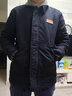 JEEP SPIRIT加绒夹克棉袄子硬汉男装休闲加厚外套男大码棉服棉衣男潮男冬装 黑色 XL 实拍图