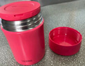 膳魔师（THERMOS）焖烧杯不锈钢保温户外露营保温桶高颜值学生女士焖烧罐TCLA 西瓜红 470ml 470ml 实拍图