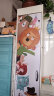 墨斗鱼卡通创意墙身高贴尺墙贴装饰贴客厅卧室卡通墙纸自粘画动物家族 实拍图