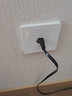 威迅（VENTION）六类网线 cat6类千兆极速电脑网络连接线 家用成品网线跳线 室内网络宽带线 3米 黑色 IBABI 实拍图