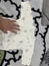 布昔熊【2件装】新生婴儿儿0-3月半背衣四季纯棉上衣初生婴儿宝宝长袖衣 四季款-2件装（小星星+小奶瓶） 59 （01-3个月12斤以内） 实拍图