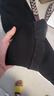 JEANSWEST CLUB真维斯冰丝休闲裤男夏季速干裤薄款百搭束脚透气运动长裤子黑色 实拍图