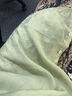 茵曼（INMAN）章若楠同款欧若风天丝薄开衫女装衬衫2025夏季新品长袖衬衣 经典款-浅绿色 XL 实拍图