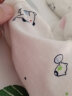 奇萌娃 婴儿内衣纯棉新生儿衣服春秋夏季薄款初生宝宝和尚服分体两件套 蓝精灵59（0-3月） 实拍图
