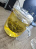 忆壶茶（YIHUTEA）泡茶杯茶水分离玻璃杯办公室家用水杯男士茶杯玻璃高硼硅绿茶杯子 【玻璃盖】500ML加厚君子杯 实拍图