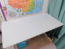 同依学生桌布有机硅书桌垫办公电脑桌垫儿童写字他家学习桌面垫保护垫 海湾蓝【笔迹可擦】 定制尺寸联系客服改价 实拍图