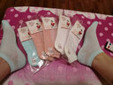 浪莎船袜女纯棉短袜运动浅口网眼袜子糖果色花纹薄款隐形袜 100%棉船袜 均码混色5双 实拍图