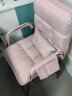 赛森电脑椅懒人沙发椅家用可躺靠背椅午休坐椅电竞椅学生宿舍学习椅子 加大粉色+储物袋（带腰枕） 实拍图
