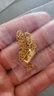 中国黄金（CHINA GOLD） 黄金项链999足金5G暴富小金砖金项链金条套链女老婆女友生日礼物 约4.4g+【免费刻字写贺卡】 实拍图
