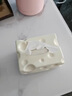 莱枢汇陶瓷纸巾盒客厅高档轻奢茶几摆件餐巾纸盒子抽纸盒家用创意纸抽盒 奶酪白 实拍图