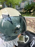 Andes HELMET 3c认证电动电瓶车头盔男士女款四季通用夏季防晒半盔安全帽哈雷 卡其奶茶兔+【馈透短】 均码 实拍图