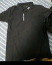 透气高端高尔夫球服 2024夏季新款高尔夫服装男士速干运动短袖T恤 黑色 XL 晒单实拍图