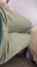 啄木鸟冰丝裤子男宽松2024春夏季直筒速干弹力男士休闲裤潮流运动长裤子 果绿色 31(建议120-130斤) 晒单实拍图