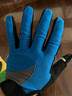 洛克兄弟（ROCKBROS） 骑行手套全指自行车电动车摩托车手套春秋冬长指男女款可触屏 S030春秋长指 蓝色 触屏 L 实拍图