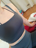 爱暇步瑜伽服女套装春夏高端普拉提瑜伽背心专业运动套装显瘦瑜伽服内衣 A0032NS迷雾紫/含胸垫 上衣 XL 实拍图