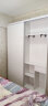 美熏匠艺 百叶窗推拉门衣柜现代简约家用卧室柜子储物柜极简趟移门大衣橱实木质小户型卧室滑动移门衣橱 定金 长1.2米宽0.4米高2.2米二门 晒单实拍图