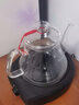 玉兰香耐热全玻璃蒸汽煮茶壶过滤黑茶普洱茶具泡茶壶家用煮茶器茶具套装 A款茶壶1.1L 实拍图