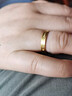六福珠宝 足金承诺黄金戒指实心戒计价GDGTBR0042 约5.34克-女款 实拍图