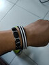 泊莉恩（Noproblem）能量平衡手环篮球运动硅胶腕带男女友情侣手链韩版潮人配饰品 黑色 实拍图