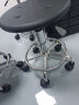 尔迈 防静电凳子旋转式升降椅pu发泡流水线车间工作凳实验室圆凳 滑轮 实拍图