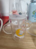 富光 玻璃杯家用儿童牛奶杯子带刻度耐热吸管水杯喝奶杯微波炉可加热 晒单实拍图