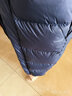 羽物（YUGIFTS）羽绒服2024冬季新品400克95白鹅绒加厚加长冒汗系列-30度外套女 蓝紫色 M 实拍图