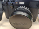 JJC 相机遮光罩 适用于富士X100VI X100V X100F X100S X100V X70 替代LH-X100 配转接环 配件 黑色二代（兼容原装镜头盖） 实拍图
