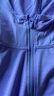 BURLEMON夏季防晒衣女男冰丝凉感连帽开衫防紫外线防晒服皮肤风衣运动外套 2020紫罗兰-女 2XL 实拍图