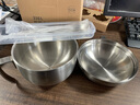 辉卫六316L不锈钢泡面碗饭盒打饭碗家用带盖个人专用宿舍食堂带饭快餐杯 316泡面碗无食格＋316餐具＋袋 实拍图