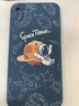 霸时代 苹果Xsmax手机壳磨砂软壳iPhonexsmax个性镜头全包女男款xmax卡通保护套外壳 苹果Xsmax【太空旅行】深蓝色+钻石膜 实拍图