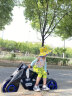 贝多奇儿童电动车摩托车双驱男女宝宝科幻大号三轮小孩玩具可坐人充电瓶 黑色双驱动大电瓶 实拍图