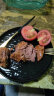 华青格日式陶瓷盘子 餐盘西餐盘 8.5英寸黑色牛排盘子+刀叉 西餐套装 晒单实拍图