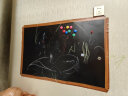 飞博士（flybook)黑色60*90cm磁性黑板墙贴儿童创意涂鸦墙环保可擦写无尘黑板磁吸家用上学生磁力黑板 实拍图