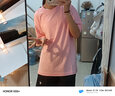 乔丹运动套装女装2025夏季新款透气宽松短袖短裤跑步瑜伽休闲服两件套 花蜜粉+黑色(速干) M/170 实拍图